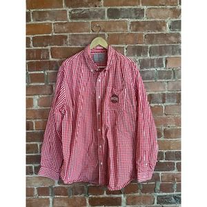 Ohio Varsity Authentic Apparel Buckeyes Red and white Flannel